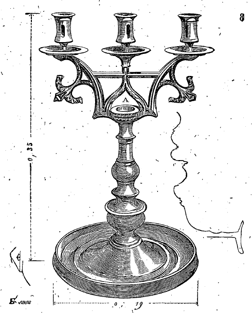 Medieval Candlesticks